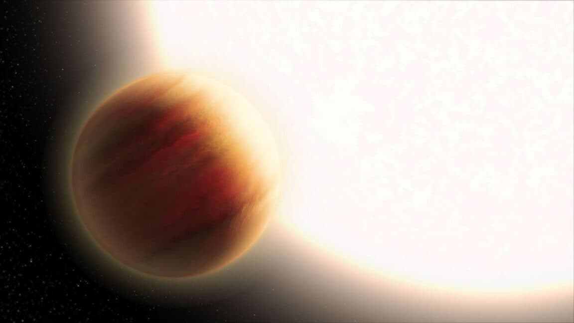 JWST maps the weather on a hot gas giant 700 light-years away