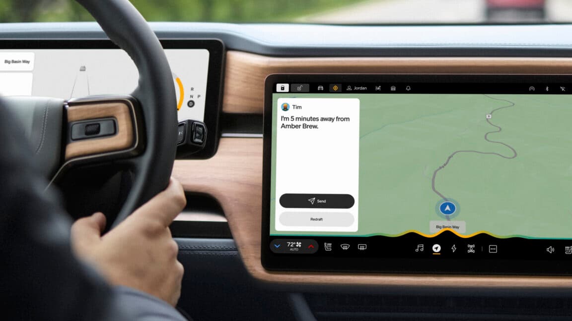 Rivian adds a new onboard AI assistant to its latest software update