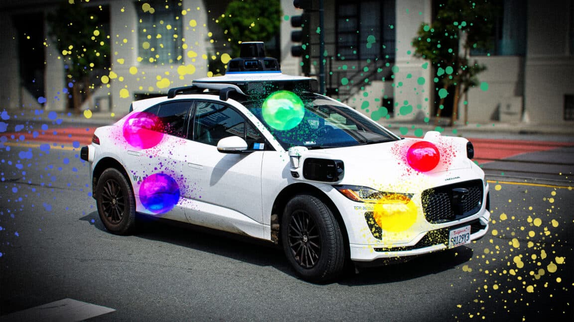 Two teens learn the hard way not to do toy gun drive-bys from a Waymo