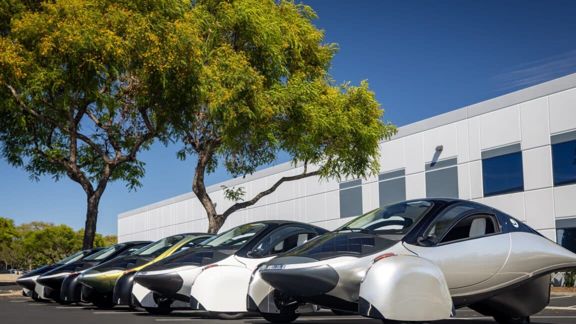 Vaporware or not? Aptera assembles its first five validation models.
