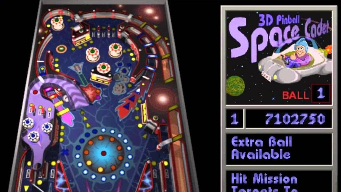 Windows' classic 3D Space Cadet pinball is getting a physical re-creation