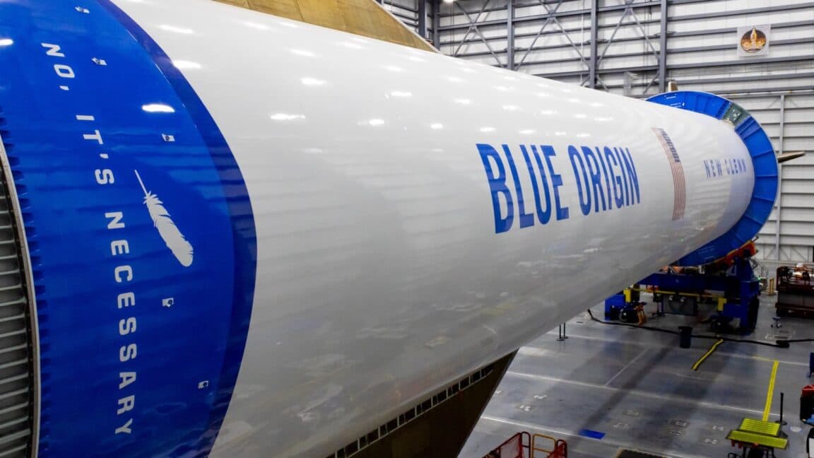 Amazon turns to Jeff Bezos' other company to do some heavy lifting