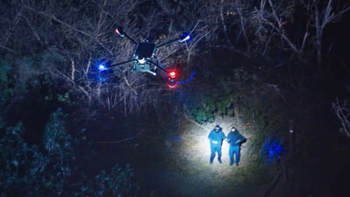 BRINC's new police drone uses Starlink, carries Narcan, chases vehicles at 60mph