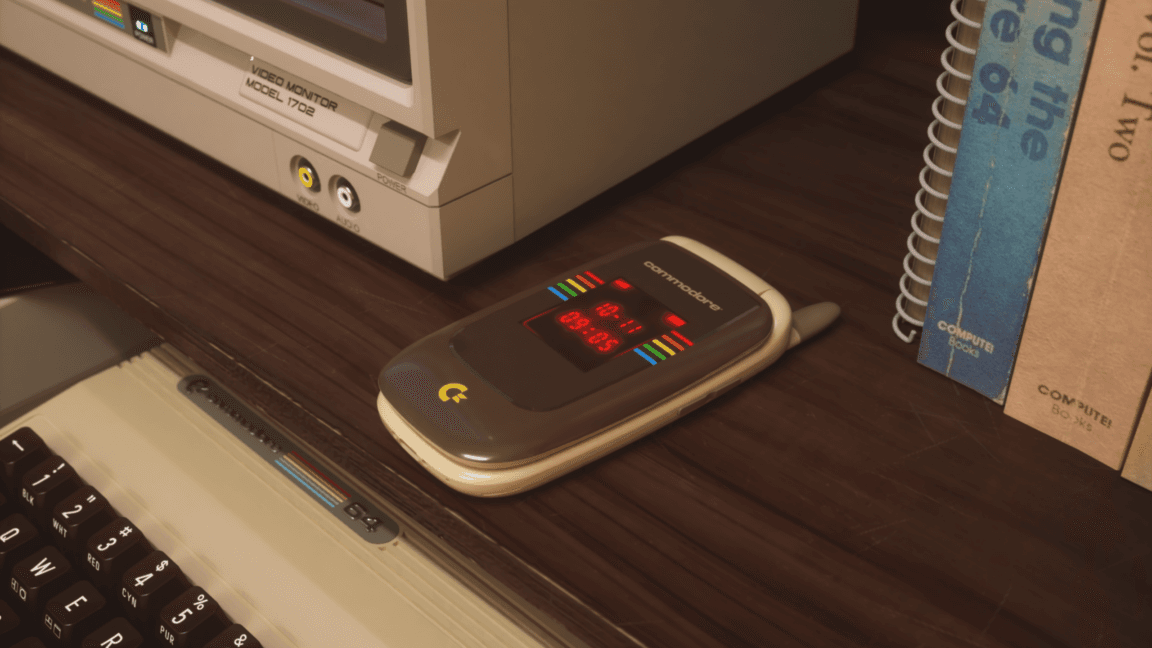 Commodore’s newest gadget is a flip phone that blocks social media and browsers