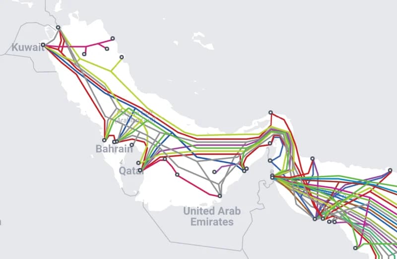 Iran demands Big Tech pay fees for undersea Internet cables in Strait of Hormuz