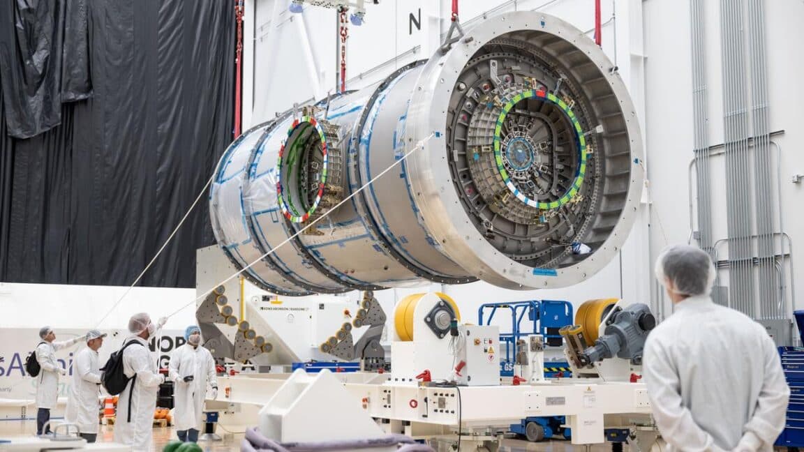 NASA asks Northrop Grumman to stop working on lunar HALO module