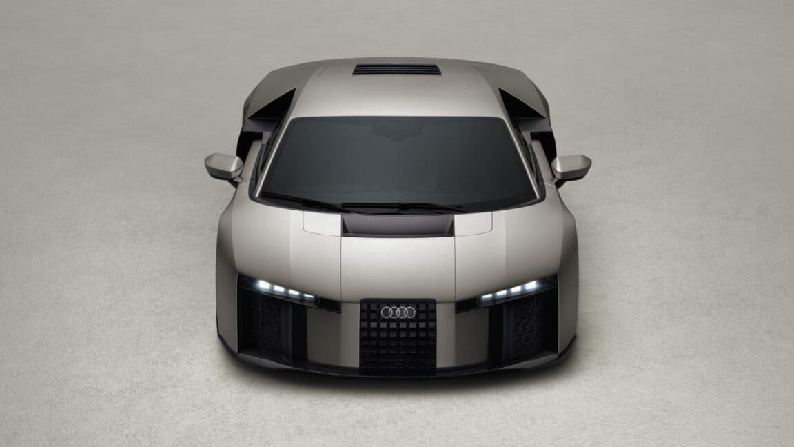 Not the next R8? Audi reveals mid-engined plug-in hybrid V8 Nuvolari.
