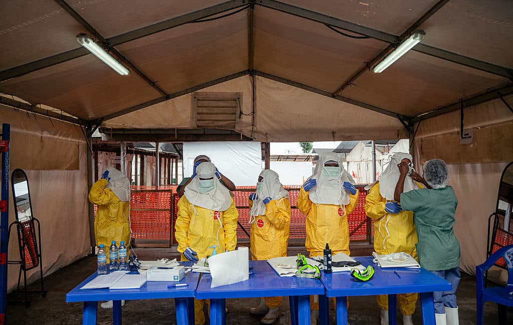 Number of suspected Ebola cases falls by hundreds as testing ramps up