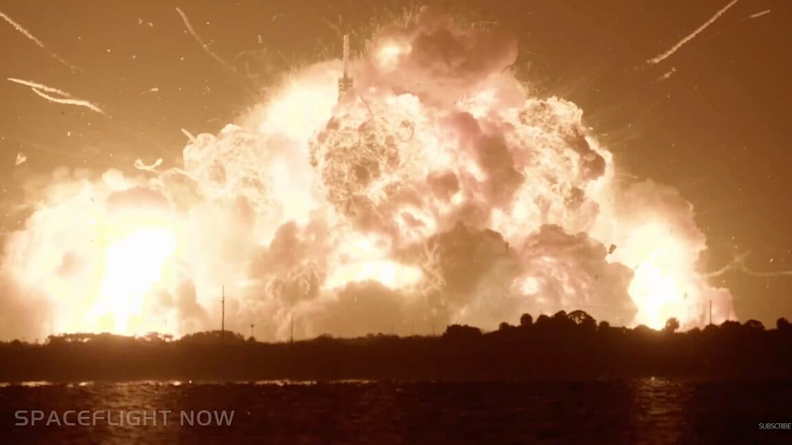 Safety officials finally have a good idea of what a big rocket explosion can do