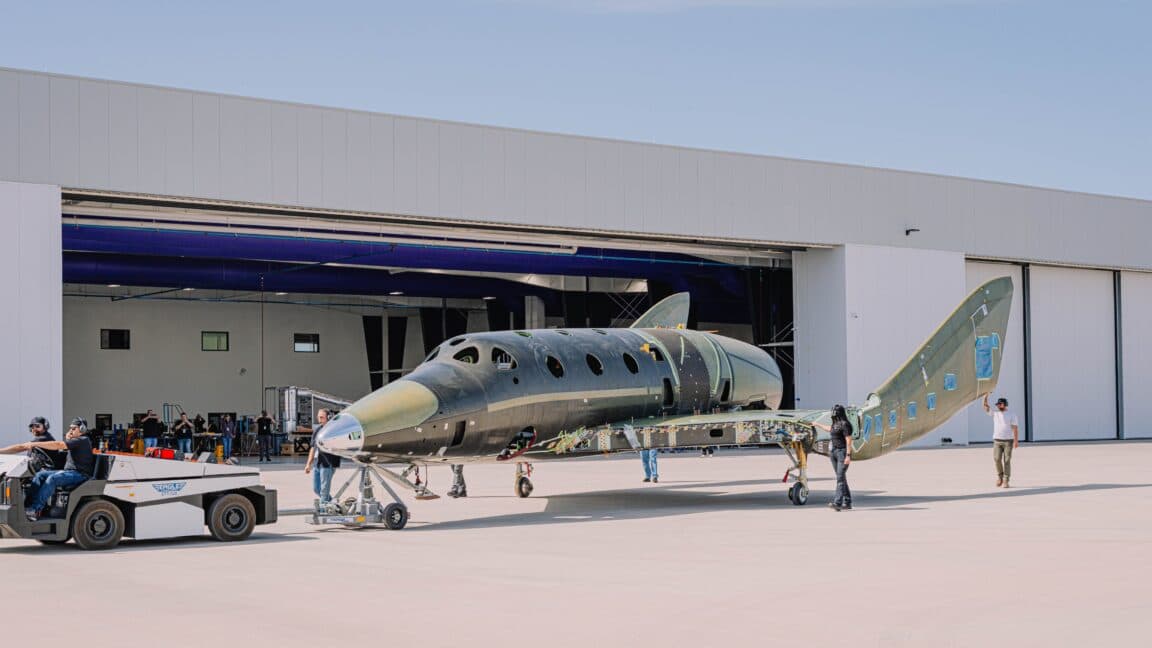 Virgin Galactic reveals new ship, but it's running out of time and cash