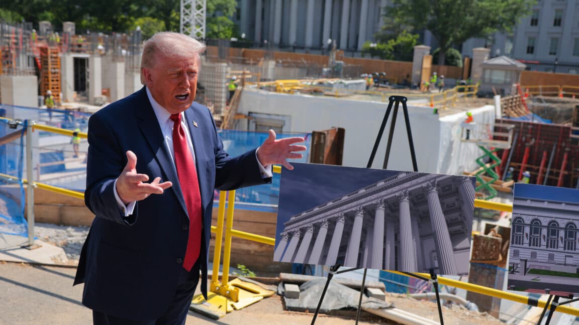 Trump wants $1B to protect White House ballroom from drones and other threats