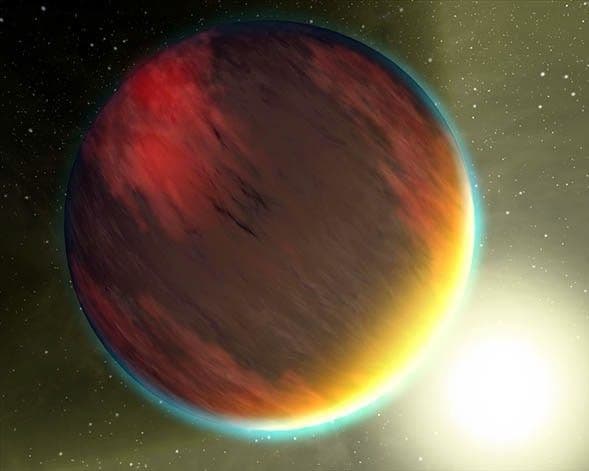 We've seen helium baked off a rocky exoplanet's atmosphere