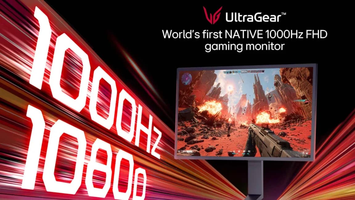 The era of 1,000 Hz gaming monitors has arrived, but why?